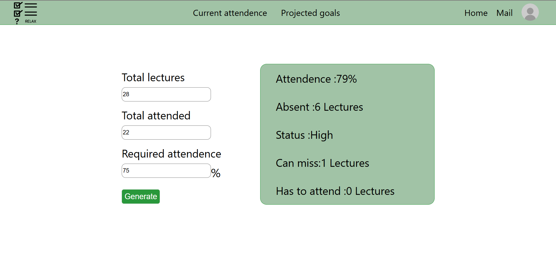 Attendance Keeper